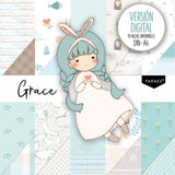 COLECCIÓN DIGITAL GRACE - 19 hojas para imprimir en casa