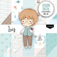 COLECCIÓN DIGITAL LUIS - 19 hojas para imprimir en casa