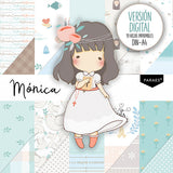 COLECCIÓN DIGITAL MÓNICA - 19 hojas para imprimir en casa
