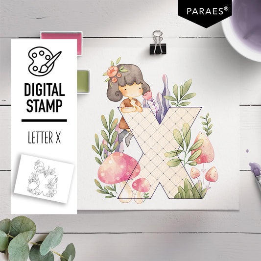 LETRA X - SELLO DIGITAL